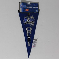 Orlando Magic 2004 Wool Blend Mini Pennant 10.5&Prime;x5&Prime; Blue Stuck On Tradition