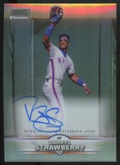 2025 Topps Stadium Club Chrome Autographs Darryl Strawberry #SCCA-DS