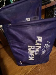 Baltimore Ravens Falcons Verizon Promotional Play like A Raven NFL Car Flags 2