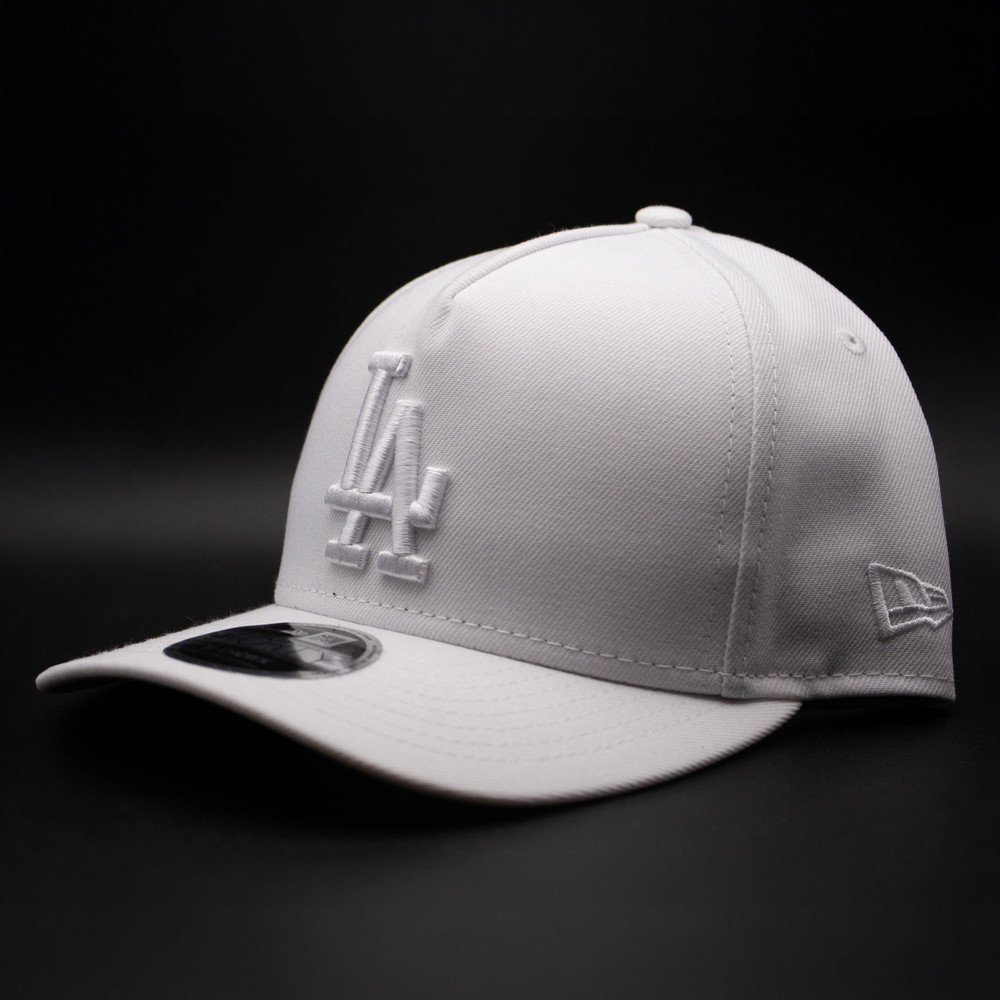 Los Angeles Dodgers 9Forty Authentic New Era M-Crown Adjustable White Hat Cap