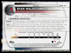 2025 Bowman Draft #BDC-41 Ryan Waldschmidt Chrome