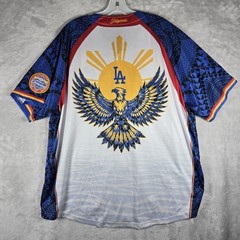 Los Angeles Dodgers Filipino Heritage Night SGA Jersey Men&rsquo;s Size XL White 2025