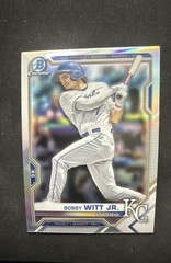 2021 Bowman Draft – Chrome Bobby Witt Jr. #BDC-47 Refractor (RC)