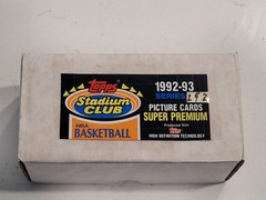 1992-93 STADIUM CLUB BASKETBALL COMPLETE 400-CARD Series 1&2 SET! SHAQ RC! MJ!