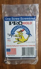 13 Pro Mold 1-Screw Screwdown Recessed Trading Card Holders PC5