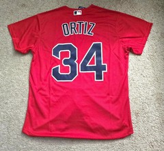 Share Nike Boston Red Sox David Ortiz #34 Red Alternate Stitched Jersey Men&rsquo;s NW