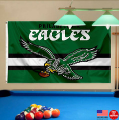 Philadelphia Eagles Fly Philly 3×5 Banner Flag Man Cave Flags Banners Garage USA