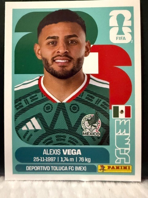 PANINI-FIFA WORLD CUP 2026 White Stickers – Groups A – B