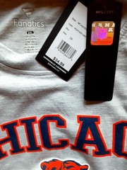 Chicago Bears Men&rsquo;s Fanatics Big Tall Shirt XLT ,2X,2XLT3X,3XLT.4X ,4XLT or 5X