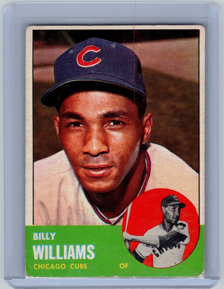 1963 Topps #353 Billy Williams HOF Chicago Cubs