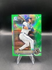 2022 Bowman Draft Chrome #BDC-6 Gavin Cross Green Refractor 93/99
