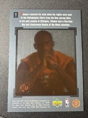 1997-98 Upper Deck UD3 Rookie Portfolio Tim Thomas #R7 (RC) Philadelphia 76’ers