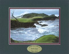 Cypress Point Golf Number 16 Dream Course Collection Print 14×11 in