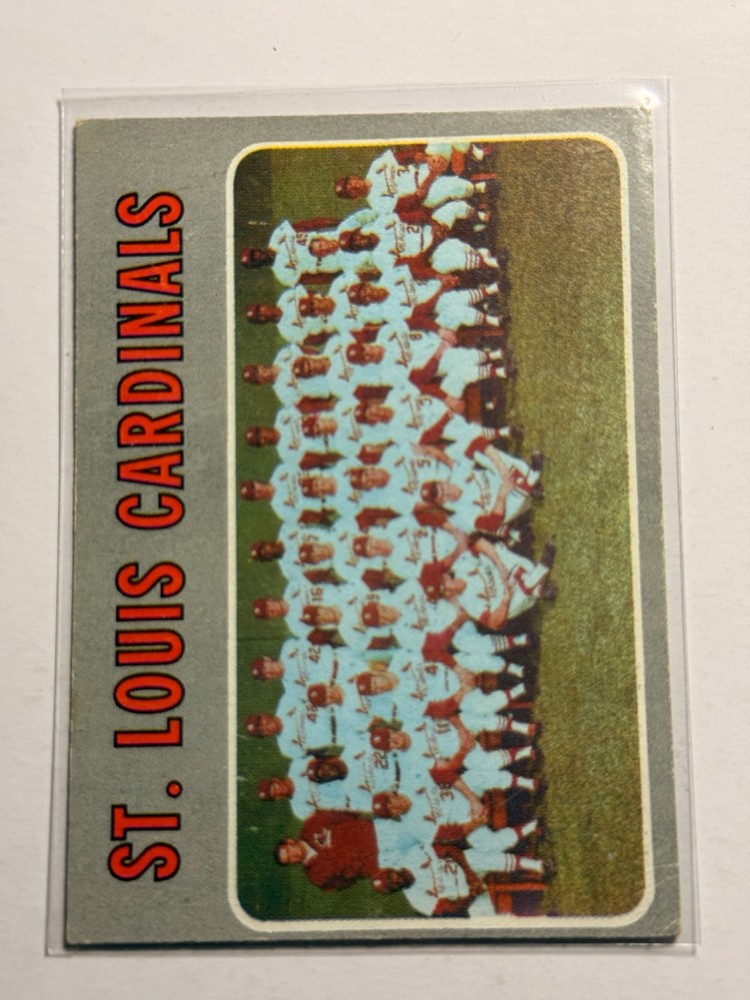 1970 Topps Cardinals Team #549