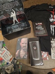 Wwe Slam Crate Loot Crate Complete Bundle 3XL Shirt