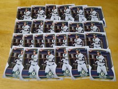 Jonah Cox 2023 1st Bowman Draft Rookie RC A&rsquo;s Lot Of 25 Z