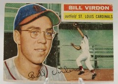 1956 Topps – Bill Virdon #170 Gray Back