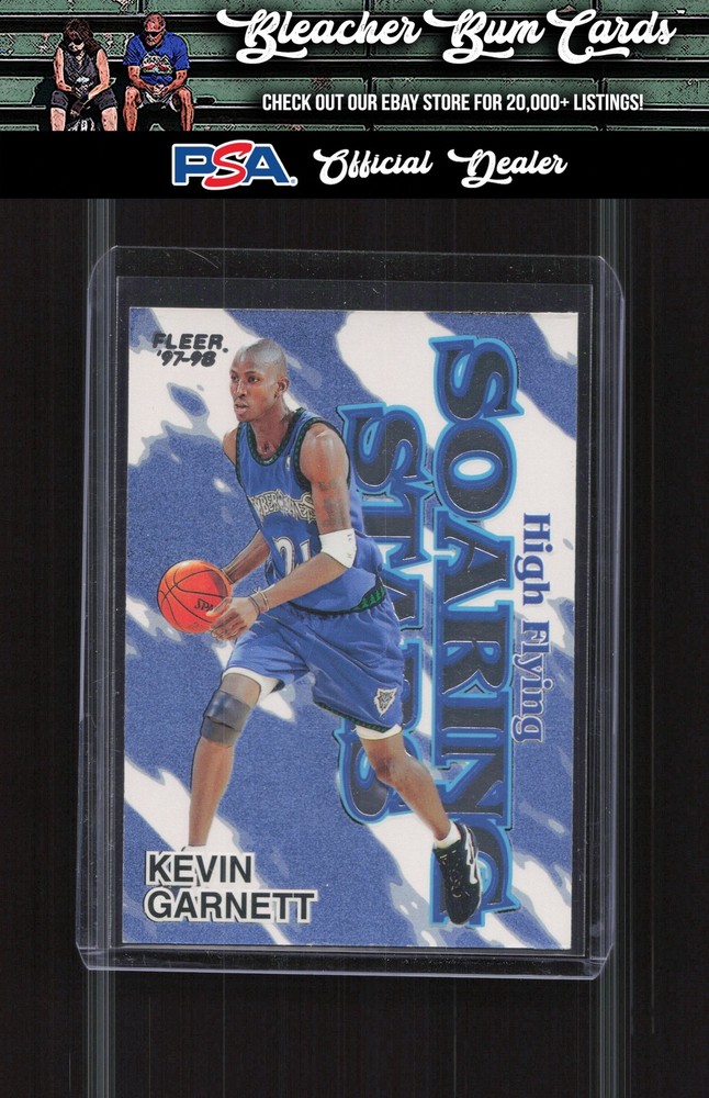 1997-98 Fleer 6 HFSS Kevin Garnett High Flying Soaring Stars