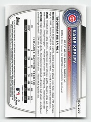 2025 Bowman Draft #BDC-200 Kane Kepley Chrome