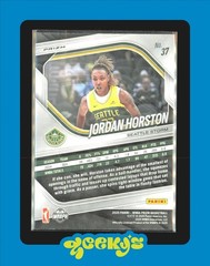 2025 Prizm WNBA #37 Jordan Horston White Seismic Prizms $2MIN ORDER Storm