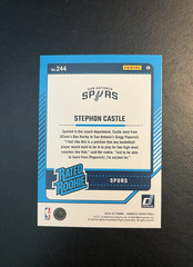 2024-25 Donruss GREEN HOLO LASER SP Stephon Castle Rated Rookie RC