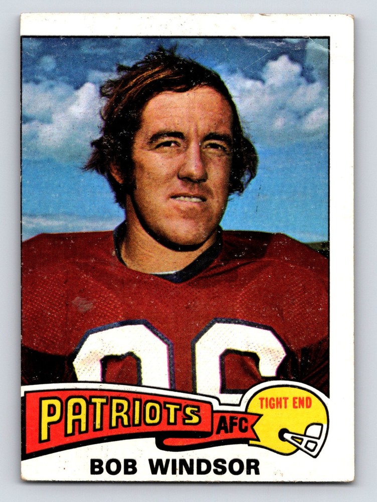 1974 Topps Parker Brothers Pro Draft #49a Bob Windsor 1972