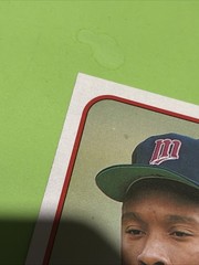 1989 Topps #650 Kirby Puckett Minnesota Twins Misprint on DOB