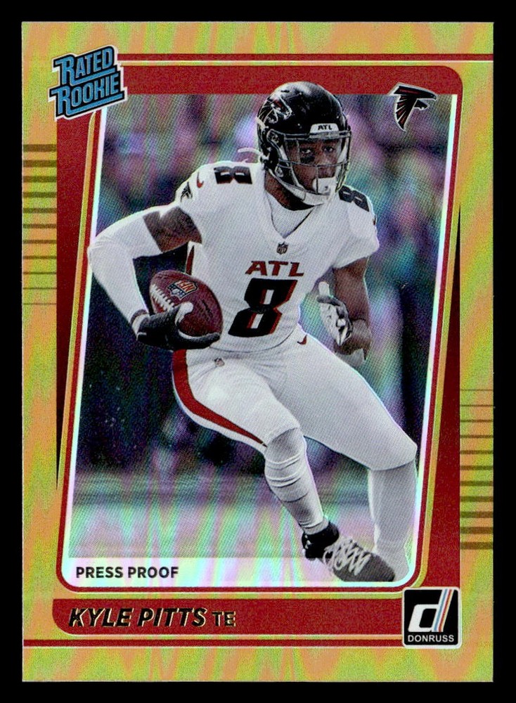 2021 Donruss Press Proof Premium #260 Kyle Pitts RC