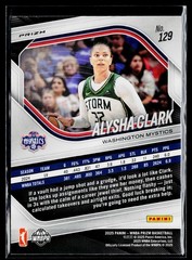 2025 Panini Prizm WNBA Alysha Clark White Seismic 129