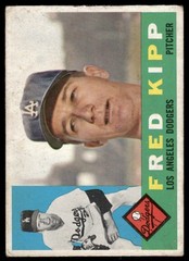 1960 Topps #202 Fred Kipp Los Angeles Dodgers Very Good 59817