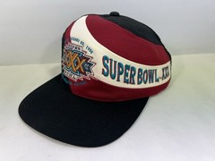 Vintage NFL 90s Eastport Super Bowl XXX Swirl SnapBack Hat Cap