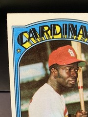 1972 Topps HOF Lou Brock #200 Cardinals VGEX Vintage
