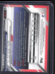 2016 Bowman Draft Bo Bichette 1st Bowman #BD-74 Blue Jays