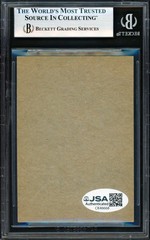 Mark « The Bird » Fidrych Auto 1977 Topps RC Tigers (Blank Back) Beckett #19958066