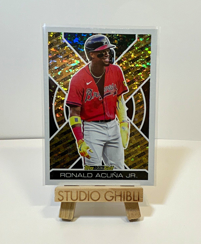 Topps 2025 Update Series Ronald Acuña Jr. Atlanta Braves #BG-5 Black Gold Insert