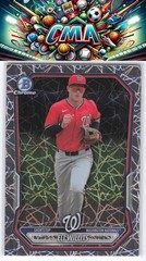 2026 Bowman #BCP-95 Eli Willits Chrome Prospects Lazer Refractor