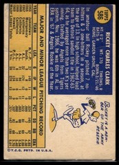 Rickey Clark 1970 Topps Card #586
