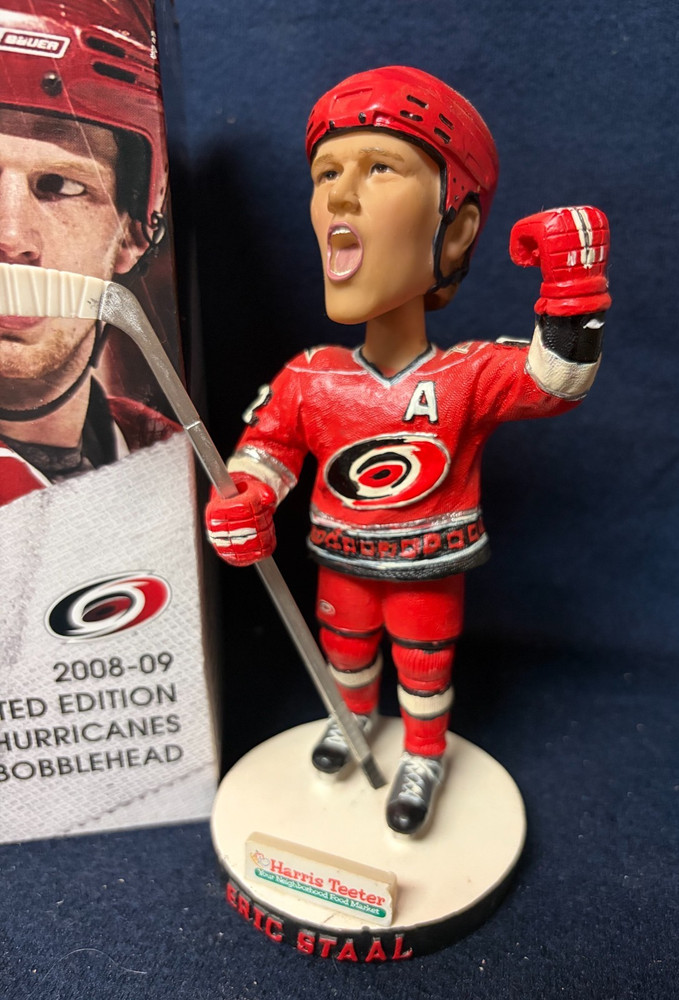 Eric Staal #12 NHL Carolina Hurricanes Hockey 1 Of 4 2008-09 Bobble Head In Box
