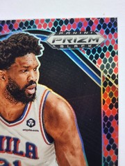2024-25 Panini Prizm Black – Joel Embiid, Joel Embiid #70 Snake Skin Prizm