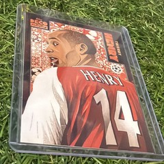 Thierry Henry 2024 Topps Deco UEFA Soccer Artistry Arsenal
