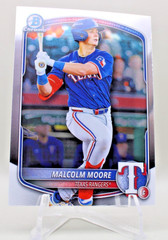 2025 Bowman Draft Chrome Malcolm Moore #BDC-191