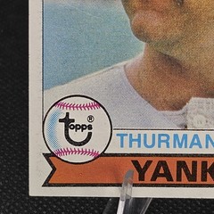1979 Topps #310 Thurman Munson Card Yankees EX/NM