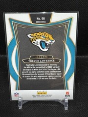 Trevor Lawrence Select Black And Yellow Shock Prizm Concourse #98