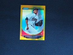 2013 Bowman Chrome Carlos Correa Mini Gold Refractor #11/50 NMMT