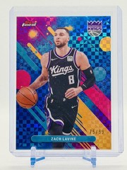 2025-26 Finest #86 Zach Lavine Blue X-Fractor #/99