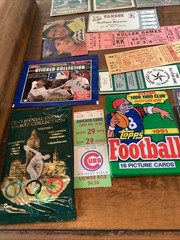 All Sport Oddball Lot – unopened packs, Tickets, Cards, 2 Leaf 1/1 Proof