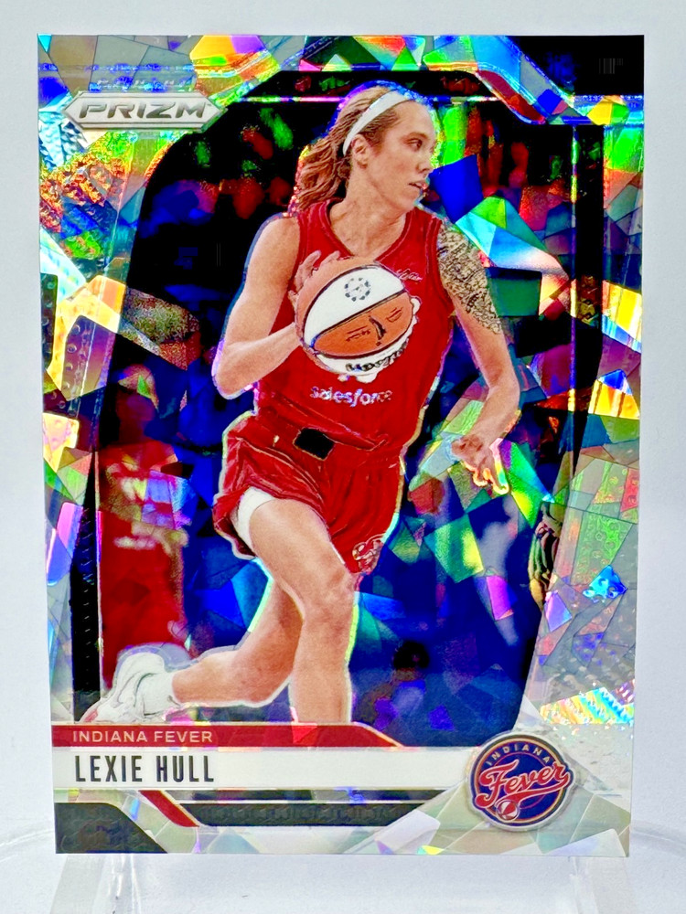 2024 Panini Prizm WNBA – Lexie Hull #16 Ice Prizm – Indiana Fever