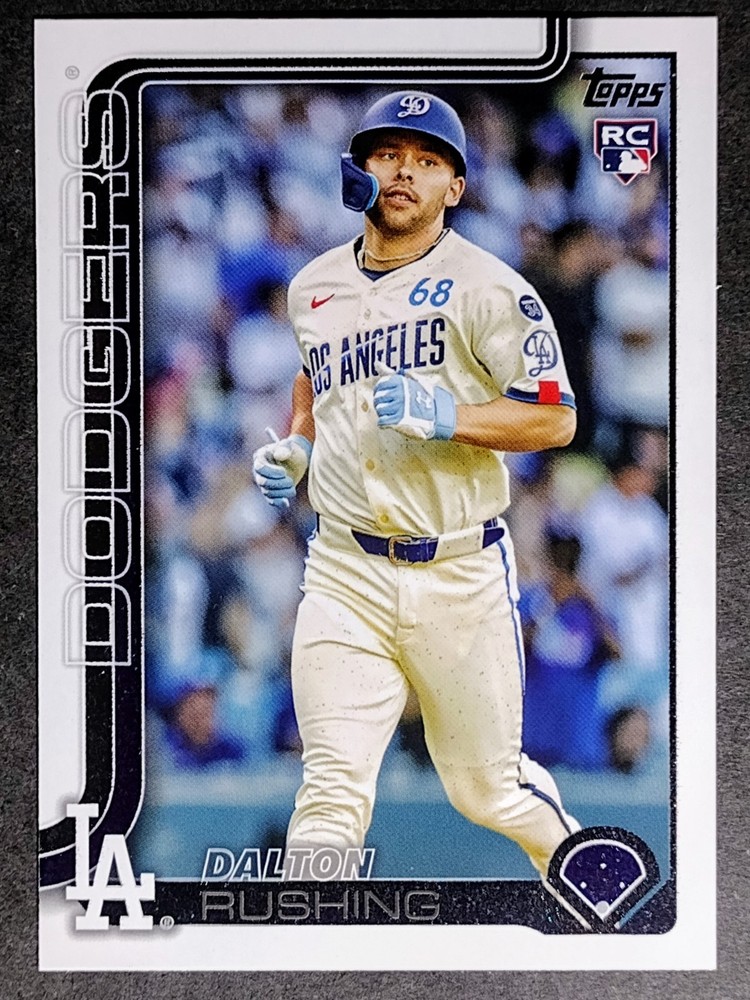 2025 Topps Update Series – Companion Cards Dalton Rushing #CC3-8 (RC)