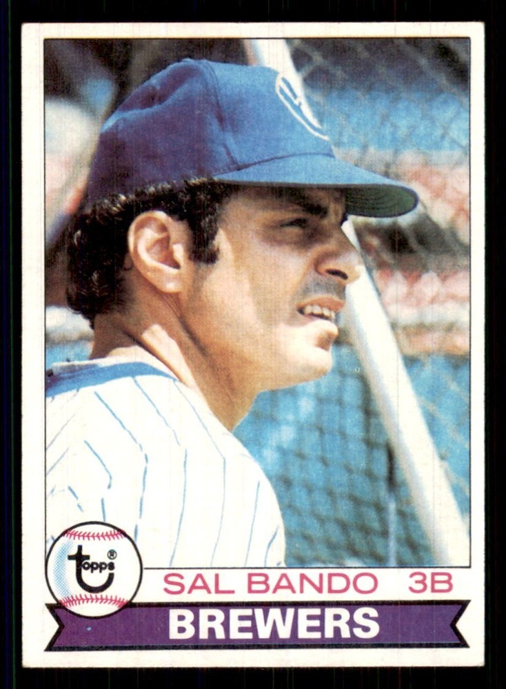 1979 Topps #650 Sal Bando Milwaukee Brewers