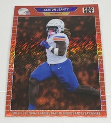 ASHTON JEANTY 2024 Leaf Collective Promotional Set 1989 Pro Shimmer #89B-1 #/299